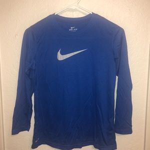 royal nike dri fit